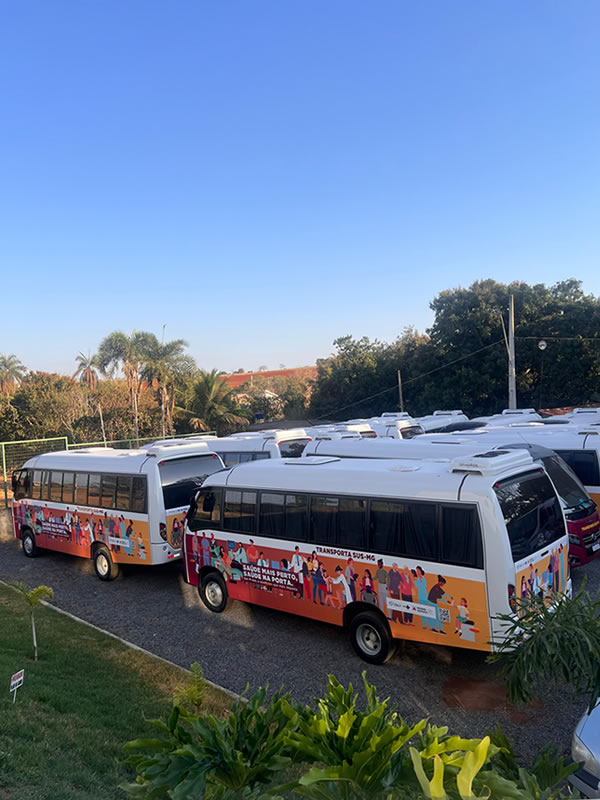 Ônibus para Transporte dos Pacientes do CISALP