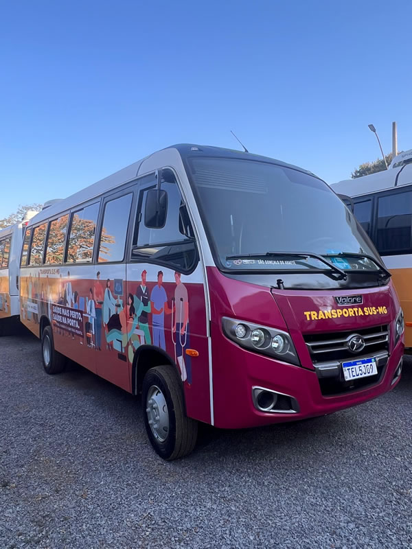 Ônibus para Transporte dos Pacientes do CISALP